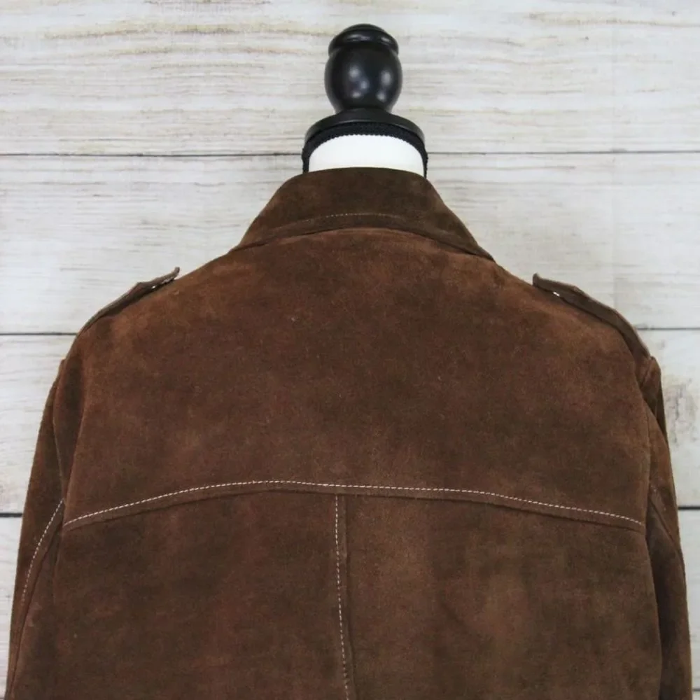 vintage Montgomery ward leather jacket - Picture 5 of 6